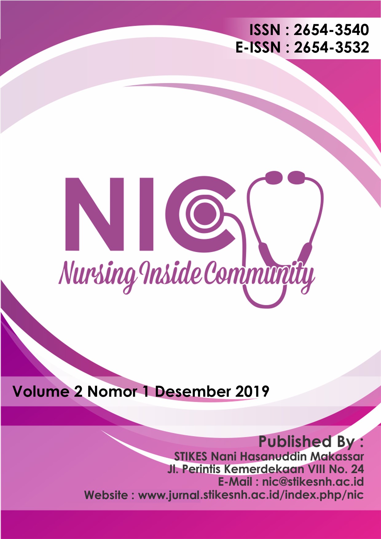 					Lihat Vol 2 No 1 (2019): Nursing Inside Community
				