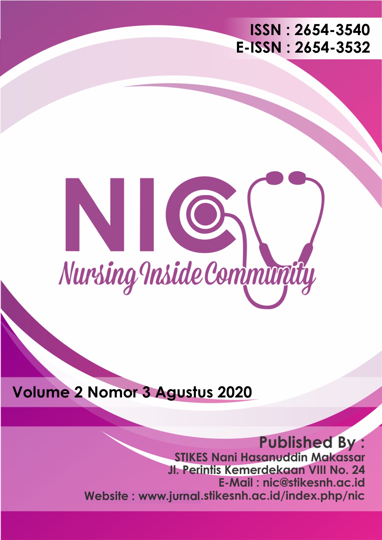 					Lihat Vol 2 No 3 (2020): Nursing Inside Community
				