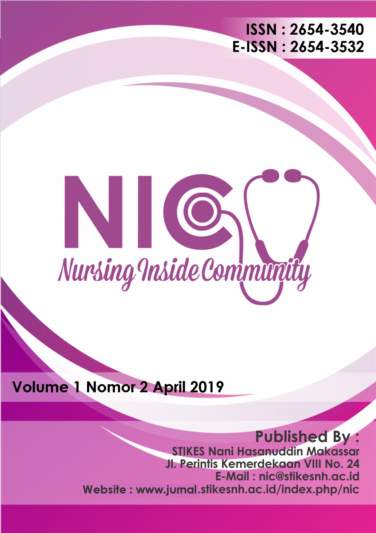 					Lihat Vol 1 No 2 (2019): Nursing Inside Community
				